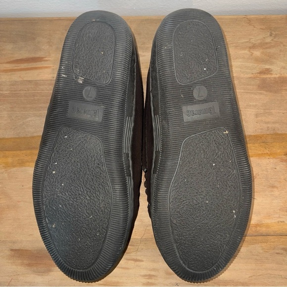 Men's Tamarac by Slippers Size 7 Fleece- lined Suede Slipper - Picture 9 of 10